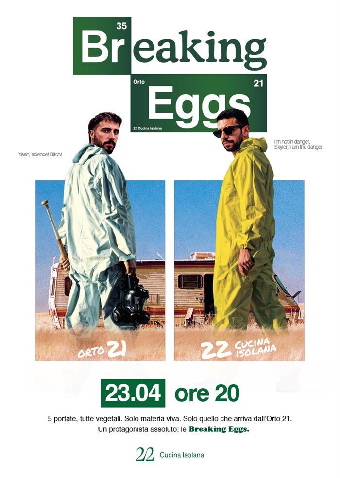 Breaking Eggs a Cefalù: una cena degustazione tra uova, natura e sostenibilità